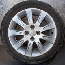 HONDA JAZZ 15" INCH ALLOY WHEEL SAA560F & TYRE 185/55R15