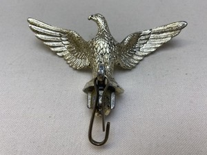 Vintage American Bald Eagle Flag Pole Topper Finial Cast Aluminum