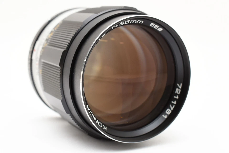 [Opt' Mint] Lente Konica HEXANON 85 mm f1,8 retrato MF para montaje AR 659 US-DDP Foto 4 de 4