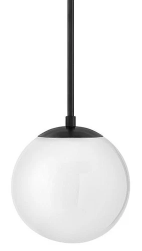Hinkley Lighting 3747 Warby 1 Light 10"W Globe Pendant - Black - Picture 1 of 12