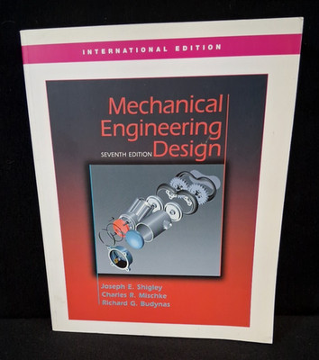 Mechanical Engineering Design~International Edition~Softcover~LVPL