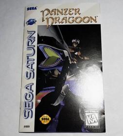 Panzer Dragoon (Sega Saturn, 1995) Complete w/Case & Manual + Reg Card!!