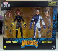 Hasbro Marvel Legends Avengers two pack Black Widow & Quicksilver