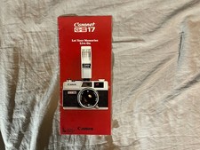 Canon Canonet G III 17 Sales Brochure Camera Vintage 1970's 1980's