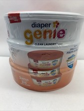 Playtex Diaper Genie Disposable Refills 3-pk Clean Laundry