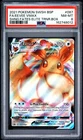 2021 POKEMON SWSH BLACK STAR PROMO #087 FULL ART/EEVEE VMAX PSA 8