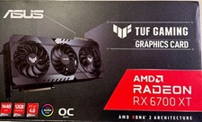ASUS TUF Gaming Radeon RX 6700 XT OC Edition, 12GB GDDR6 Graphics Card OPEN BOX