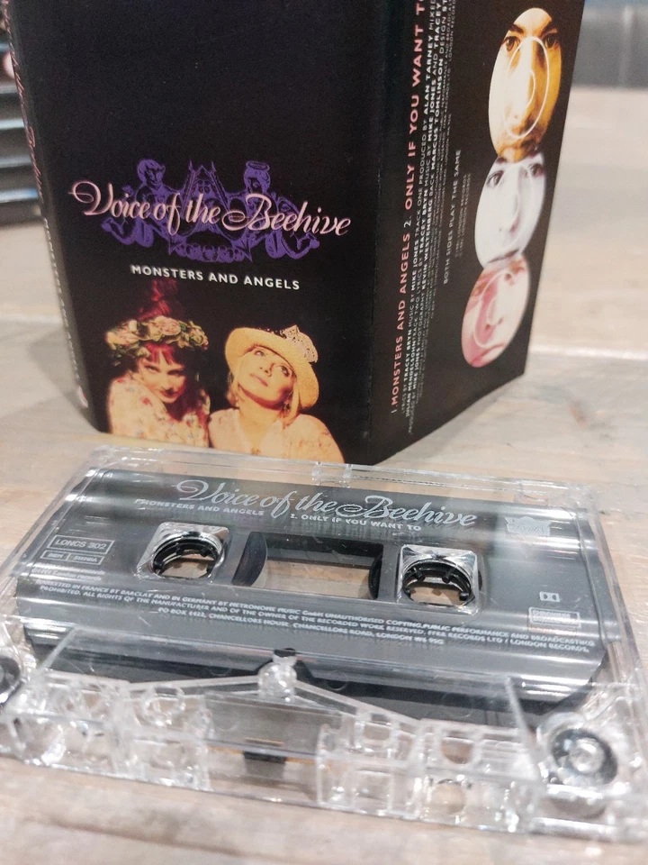 Voice of The Beehive Monsters and Angels 1991 Cassette Tape - Image 3 of 4