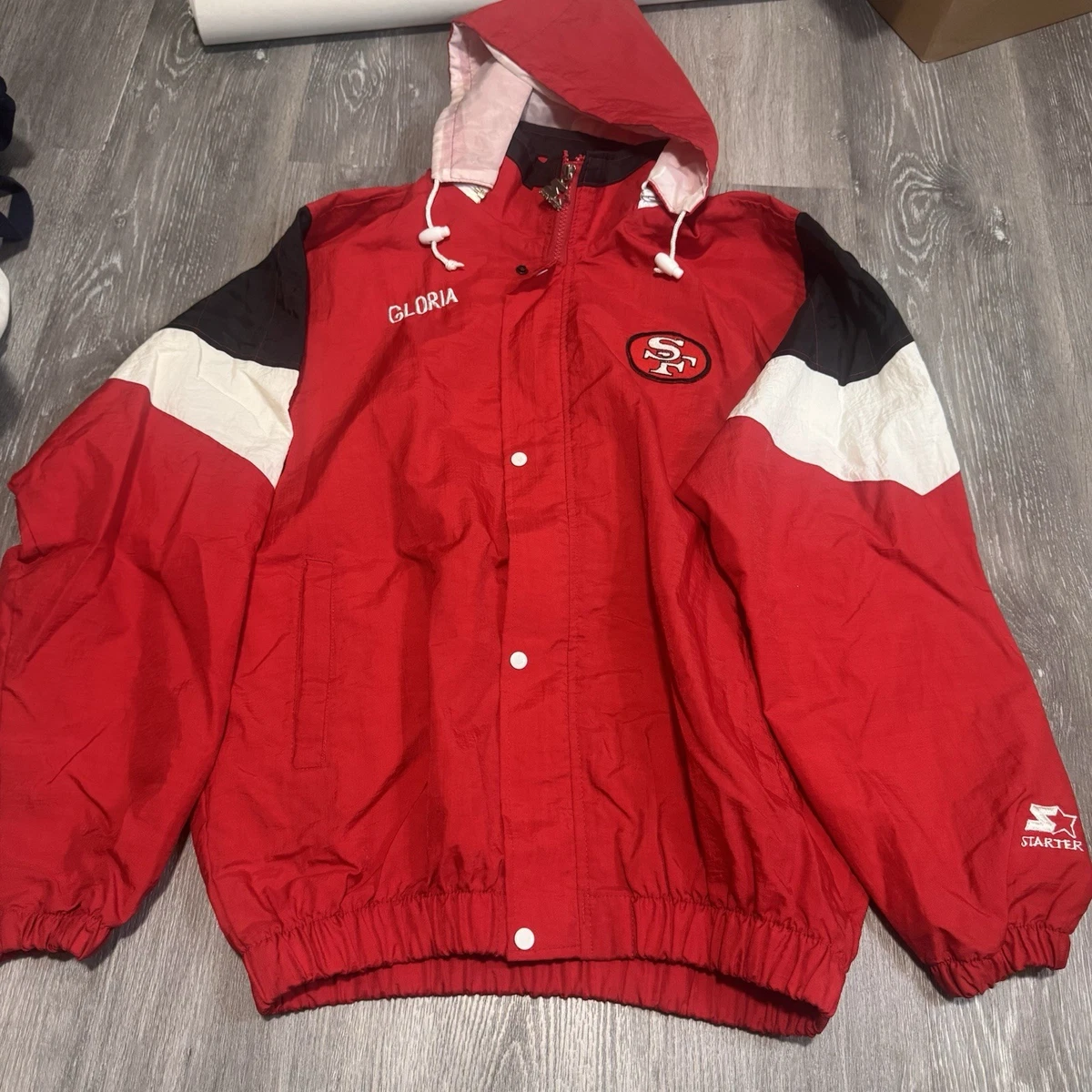 STARTER NFL ジャケット サンフランシスコ Vintage 90s NFL Starter San Francisco SF 49ers Full Zip Football