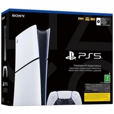 Sony Ps5 PlayStation5 Slim Digital Edition 1TB Memoria Console Domestica Joypad