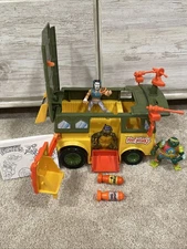 1989 TMNT Ninja Turtles Party Wagon Van 100% COMPLETE CLEAN Nothing Broken WORKS