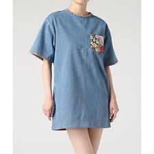 MARC JACOBS DENIM SHIRT DRESS XS