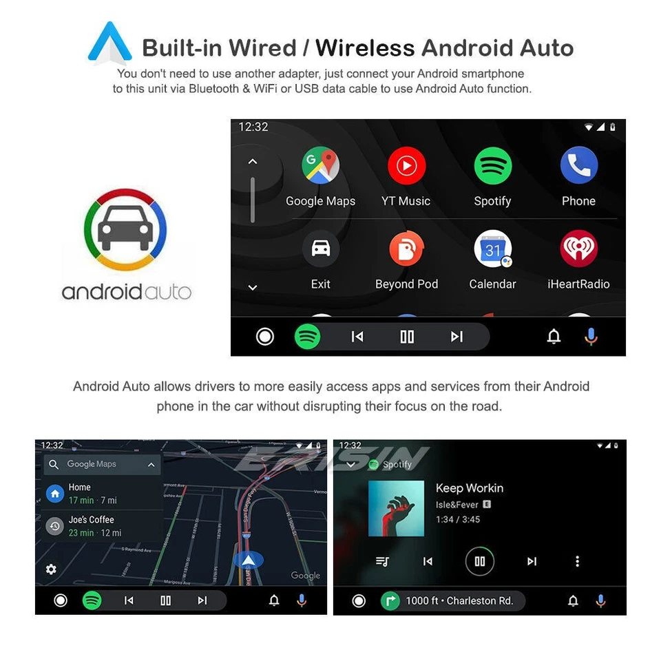 8-Kern Android 14 GPS Autoradio Navi für BMW 5er X5 E39 E53 M5 BT 5.0 64GB DAB+ - Bild 4 von 4