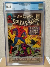 Amazing Spiderman 40, 1966 (Origin Of The Green Goblin) CGC 6.5 F+
