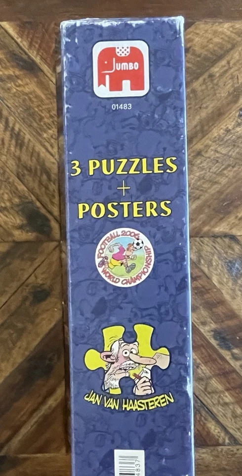 Jan Van Haasteren FÚTBOL/FÚTBOL Temática De Jumbo 2006 3 rompecabezas en 1 Foto 4 de 4