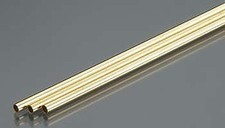K-S Round Brass Tube .225mm x 2.5mm x 300mm 3 - Hobby and Craft Metal Tubing