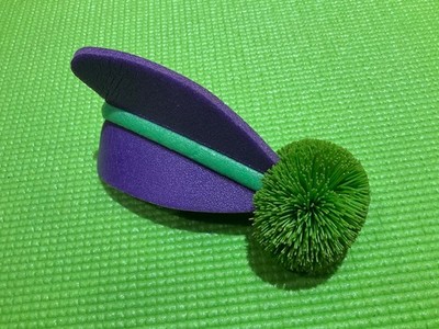 Zing Air Storm Replacement Foam Arrow Refill - Purple/Green Zartz Z-Flyer Fin