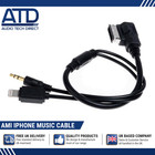 AMI Cable For iPhone AUX Audi A3 A4 A5 A6 S3 S4 S5 S6 A8 4F0051510L 5 5S 6S Plus