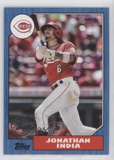2022 Topps Series 2 1987 Topps Baseball Blue Jonathan India #87TB-23 0m4q