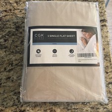 1 single flat Sheet Only, 100 Cotton