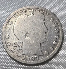 ***BETTER DATE*** 1897 O BARBER QUARTER - NICE COIN!!!