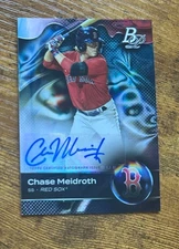 2023 Bowman Platinum Top Prospects Autographs #TOP49 Chase Meidroth X15216