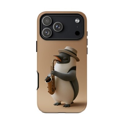 Penguin Saxophone Jazz Bird
