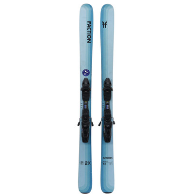 Faction Dancer 2X 163cm Women's Skis Tyrolia SP10 Demo Bindings 2024 USED