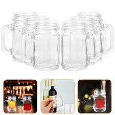  6 Pcs Petit Bocaux En Verre Tasses Ménagères Mini-tasses Petites De