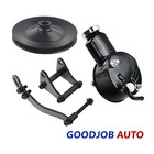Saginaw Power Steering Pump & Single Groove Pulley & Bracket for SBC Chevy 350