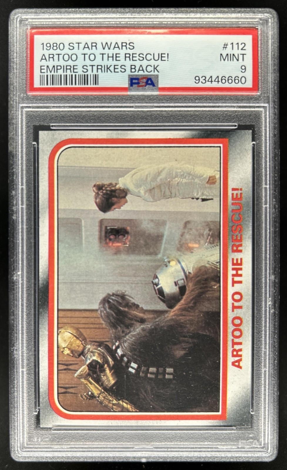 1980 Topps Star Wars: The Empire Strikes Back Artoo to Rescue! #112 PSA 9