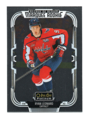 Ryan Leonard 2025-26 O-Pee-Chee Platinum - Marquee Rookies #265 RC Capitals
