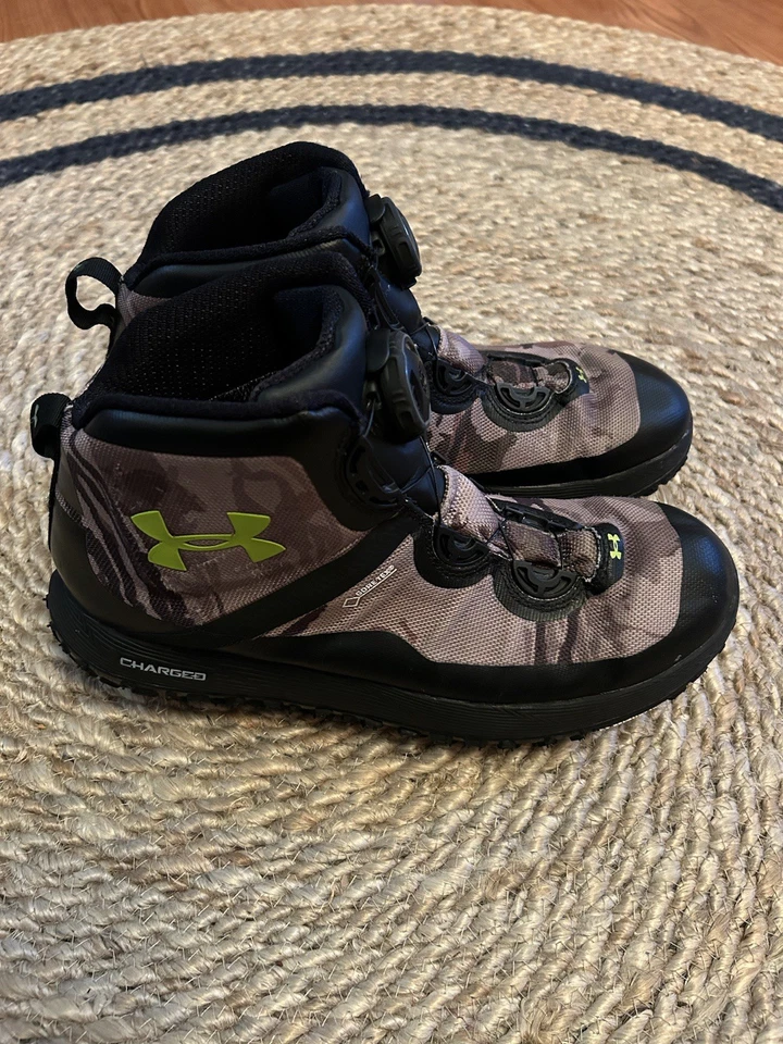 Under Armour Barren Fat Tire Gore-Tex Camo Hunting Boots-10.5 - Image 3 of 4