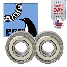  2 6000-ZZ Premium Metal Shield Ball Bearing C3 EMQ, 10x26x8, 6000 ZZ 6000z