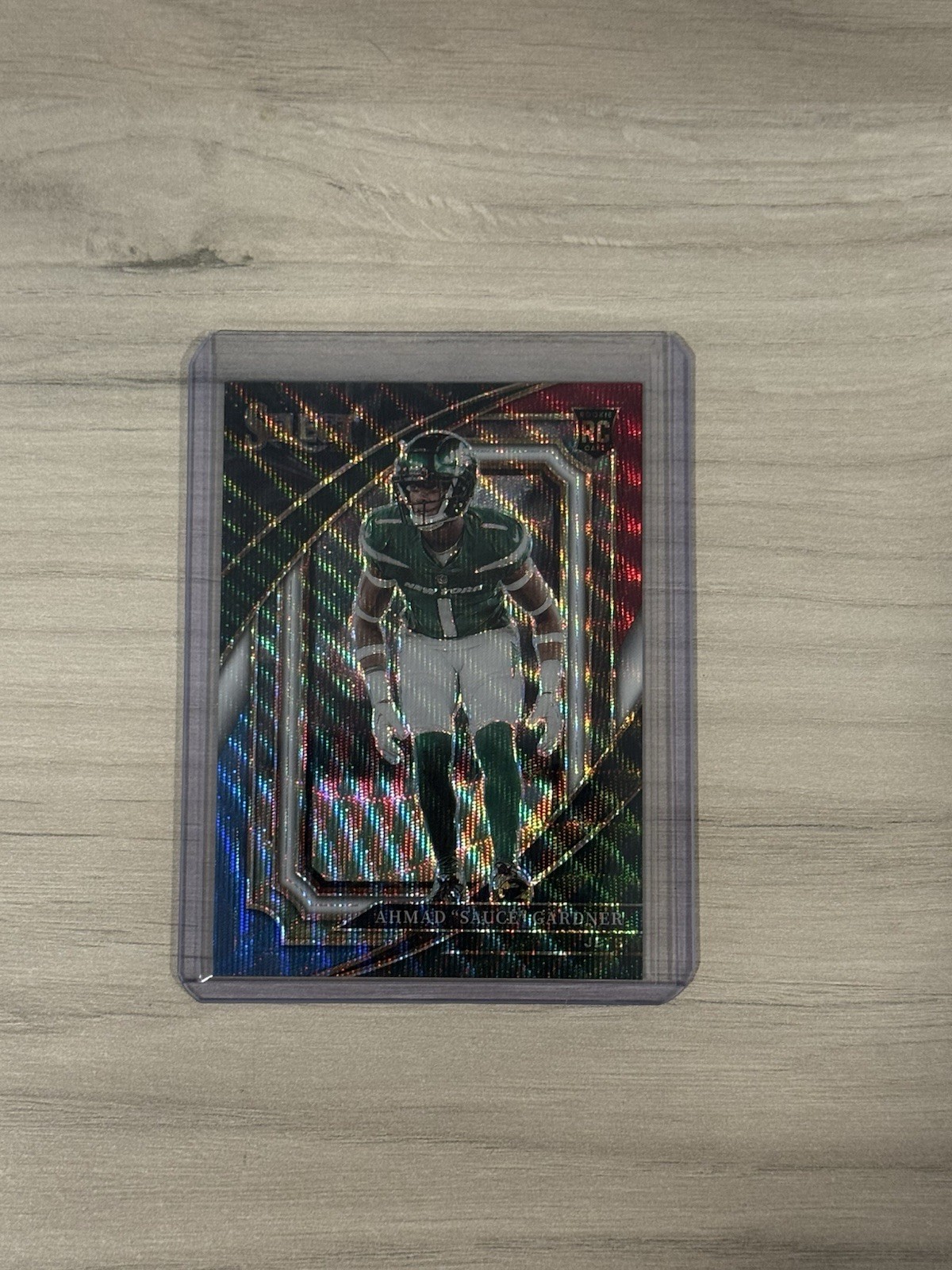 2022 Select Tri-Color Prizm Suite Level #322–Ahmad “Sauce” Gardner (RC) / 149 SP