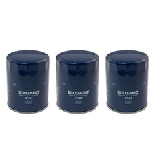 Ecogard 3 Piece Replacement Engine Oil Filter Set for Dodge Ford Lincoln Mazda