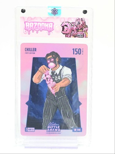 CHILLER 2026 BO JACKSON BATTLE ARENA FIRST EDITION GUM FOIL SSP Q0008