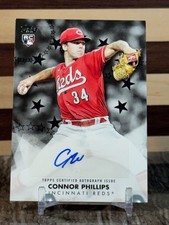 2024 Topps Series 1 Baseball Stars Autographs Connor Phillips Black /199 REDS RC