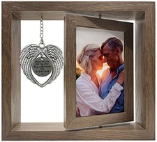 Memorial Picture Frame 4X6 for Loss of Loved One Gifts, Sympathy Photo Frame