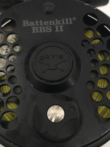 Mulinello da pesca a mosca Orvis Battenkill BBS II nero con custodia - Foto 17 di 17