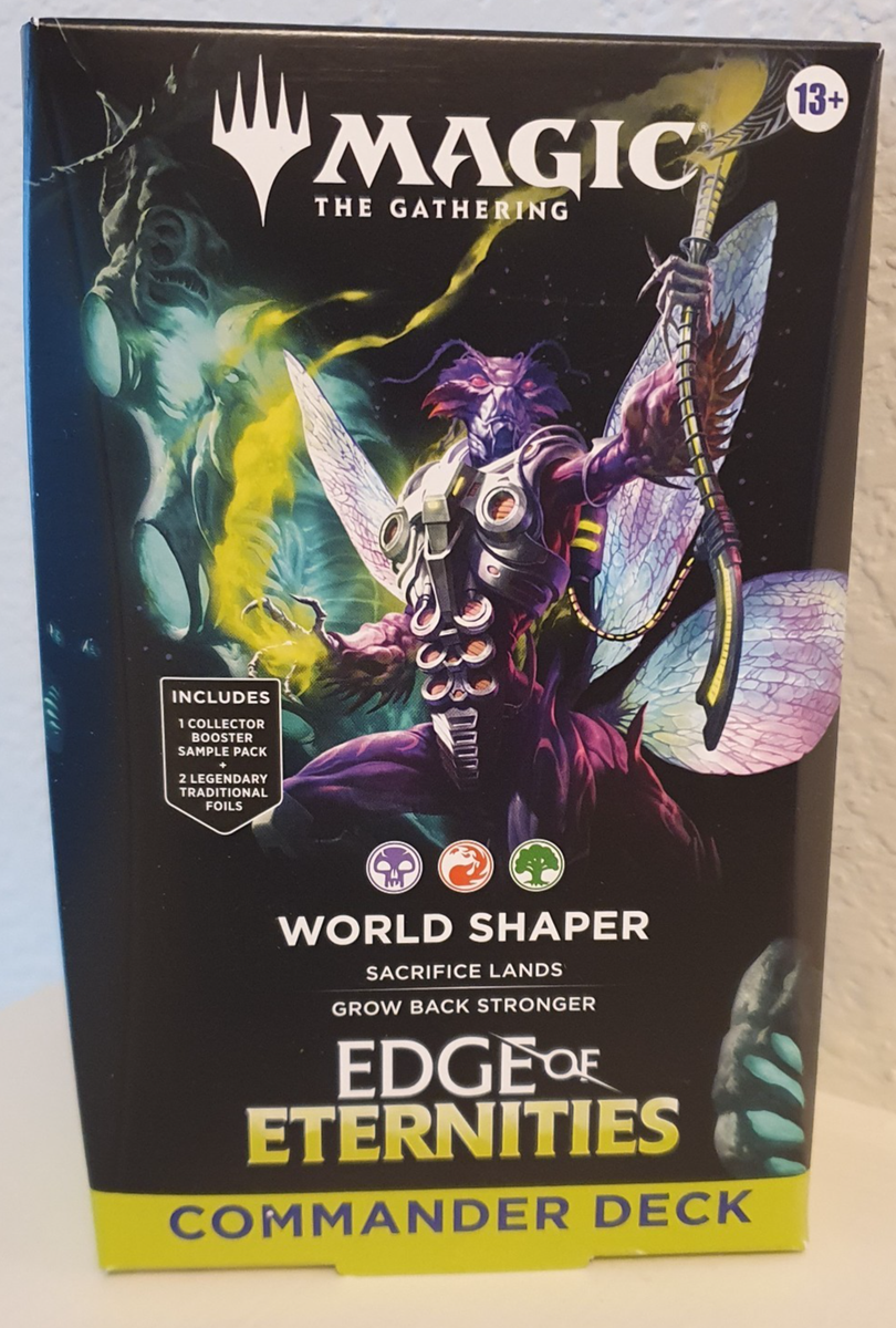 MTG Edge of Eternities Commander Deck ~ World Shaper ~ Sealed! | eBay