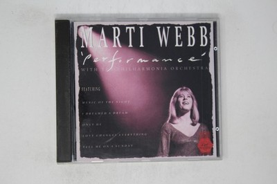 Marti Webb Performance CD with Philharmonia Orchestra
