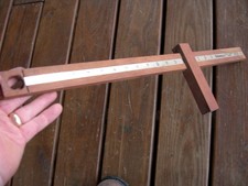 Brownells Shotgun Pull And Drop Gauge Made In The U.s.a. Wooden Vintage Iowa