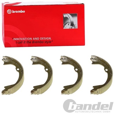 BREMBO BREMSBACKEN SATZ HANDBREMSE passend für DODGE DURANGO JEEP GRAND | S 37