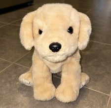 TY 1999 Beanie Buddy FETCH the dog golden retriever yellow lab 12"