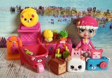 🪴 Shopkins Happy Places Cachorro Patio Decorador’s Pack Completo Más Piezas de Bonificación