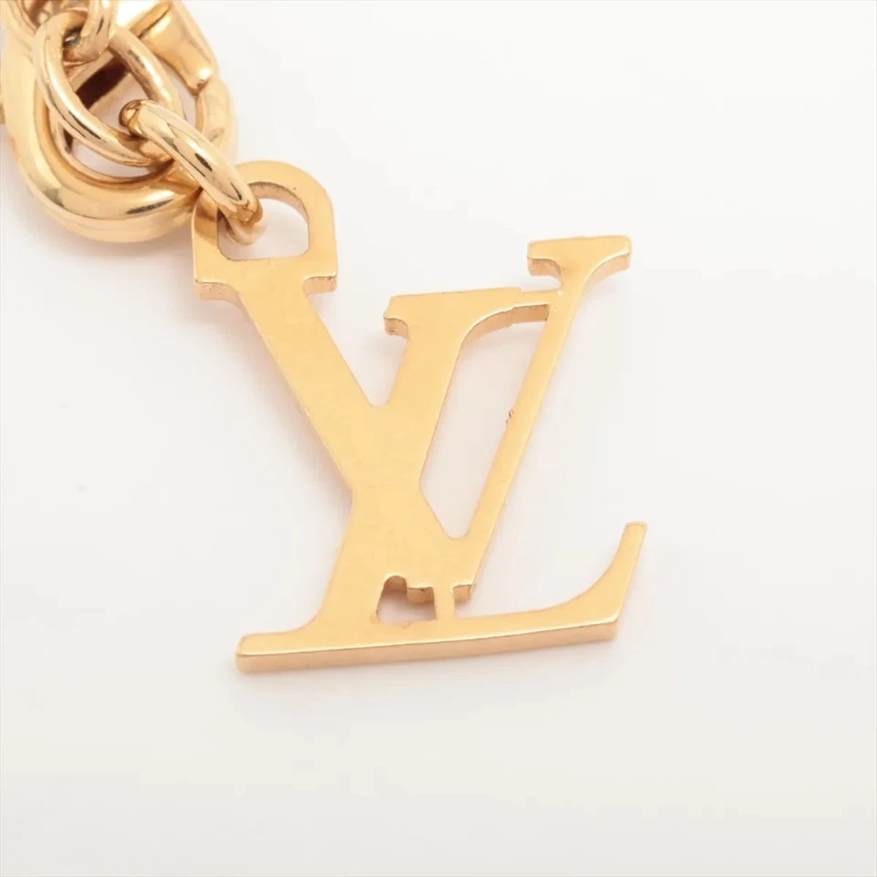 Collar Louis Vuitton M66516 Pandantif Lock Me LE1101 GP x resina oro Foto 4 de 4