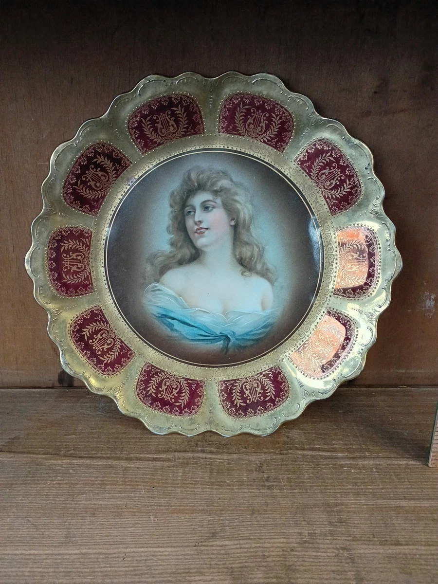 Royal Vienna Plate In Antique Ceramic & Porcelain Plates