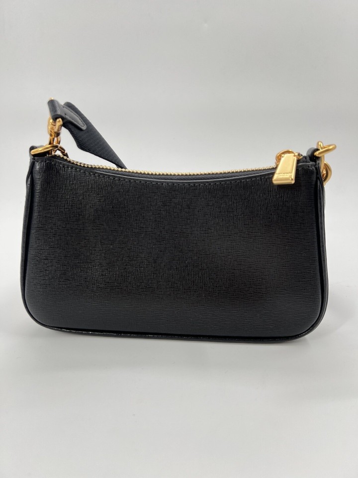 Kate Spade New York Black And Gold Cross Body Bag eBay