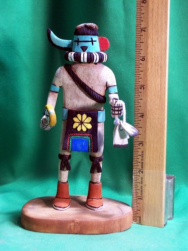 Hopi Kachina Doll - The Wupa'ala Kachina by Earl Arthur - Beautiful! - Picture 5 of 7